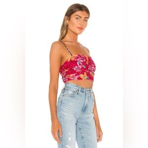 LOVERS AND FRIENDS x REVOLVE Doheny Top in Tropical Print, Size S‎